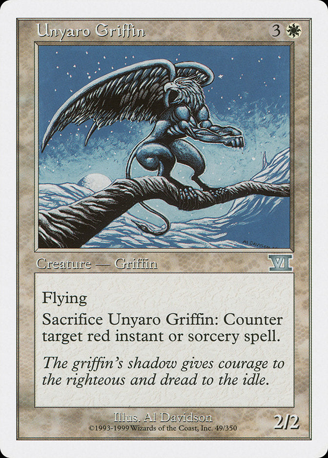 Unyaro Griffin [Classic Sixth Edition] | Yard's Games Ltd