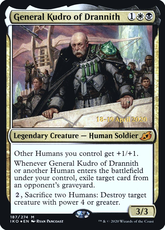 General Kudro of Drannith [Ikoria: Lair of Behemoths Prerelease Promos] | Yard's Games Ltd