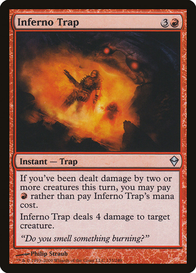 Inferno Trap [Zendikar] | Yard's Games Ltd