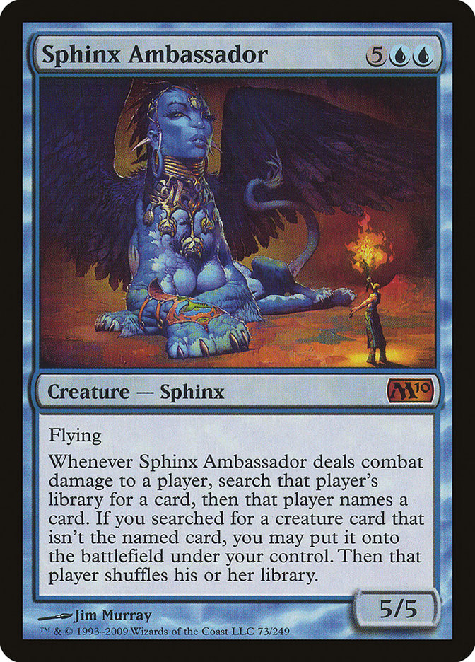 Sphinx Ambassador [Magic 2010] | Yard's Games Ltd