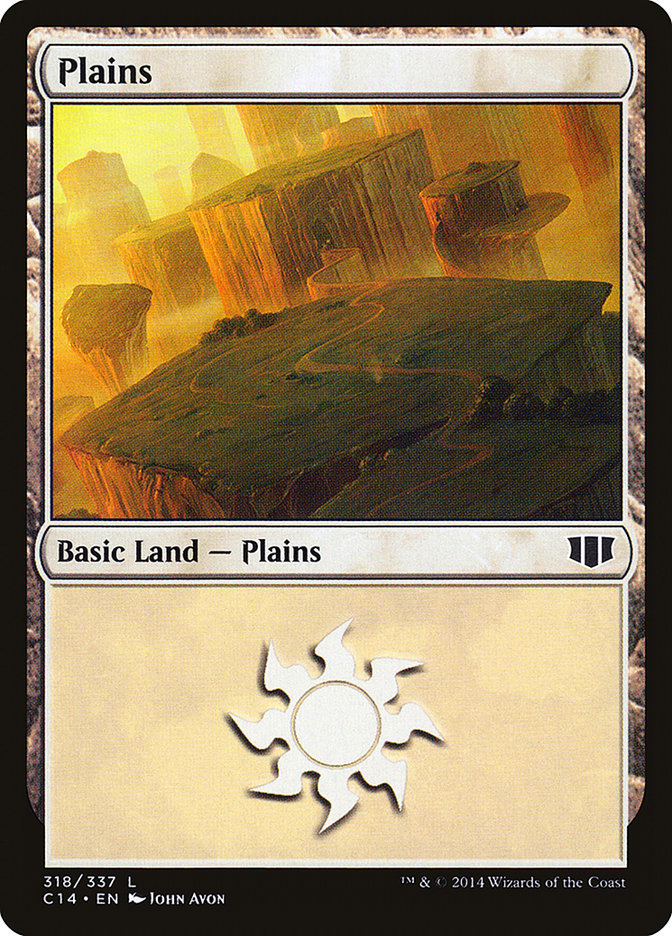 Plains (318) [Commander 2014] | Yard's Games Ltd