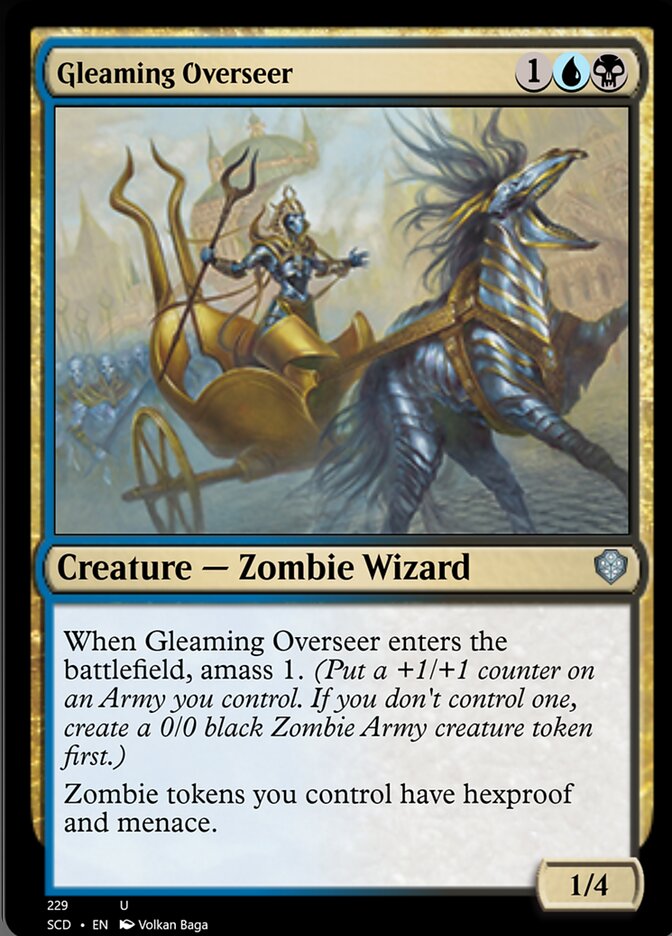 Gleaming Overseer [Starter Commander Decks] | Yard's Games Ltd