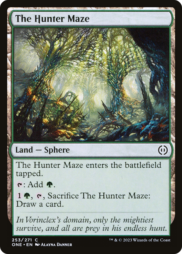 The Hunter Maze [Phyrexia: All Will Be One] | Yard's Games Ltd