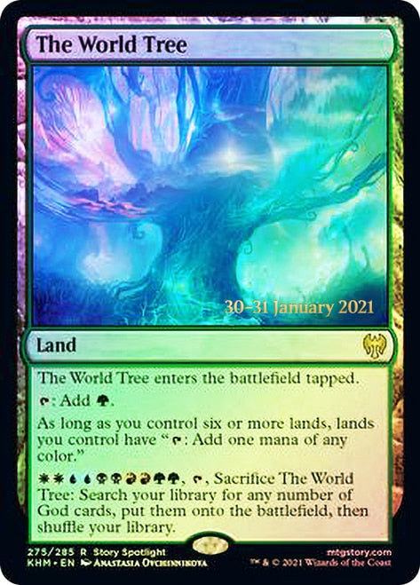 The World Tree [Kaldheim Prerelease Promos] | Yard's Games Ltd
