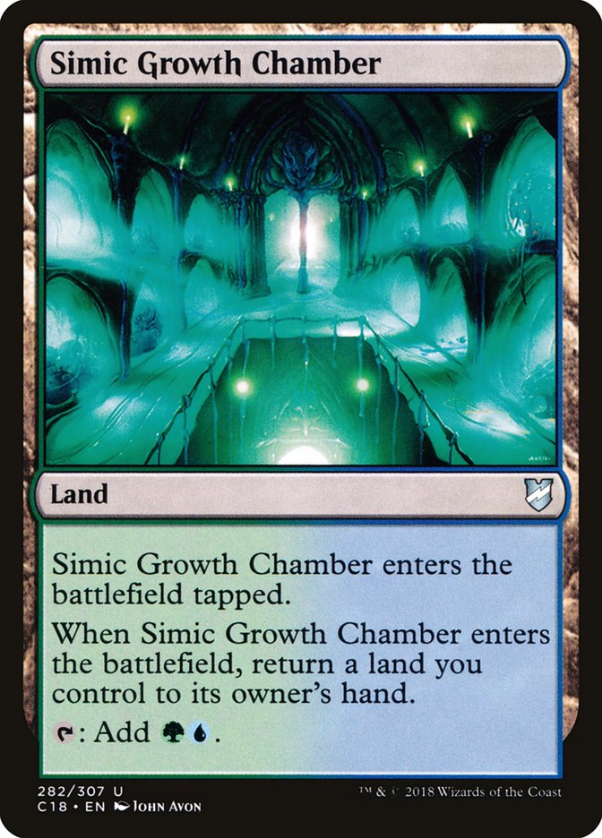 Simic Growth Chamber [Commander 2018] | Yard's Games Ltd