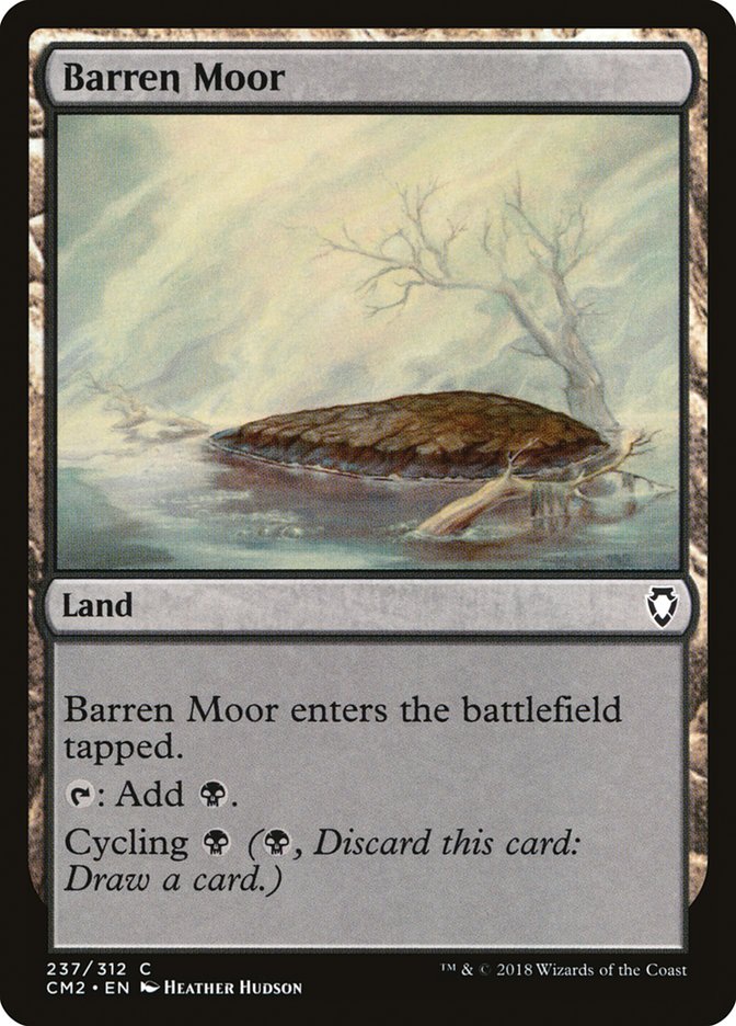 Barren Moor [Commander Anthology Volume II] | Yard's Games Ltd