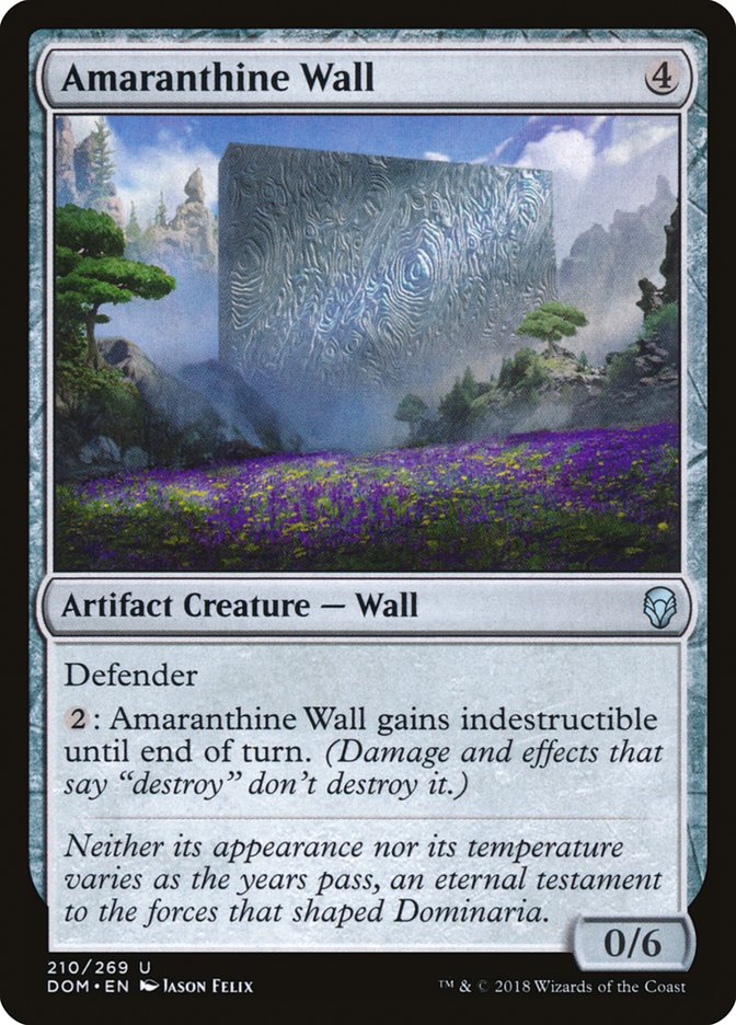 Amaranthine Wall [Dominaria] | Yard's Games Ltd