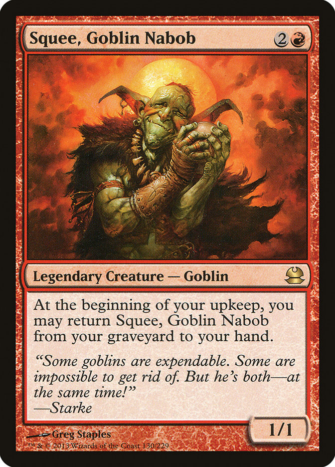 Squee, Goblin Nabob [Modern Masters] | Yard's Games Ltd