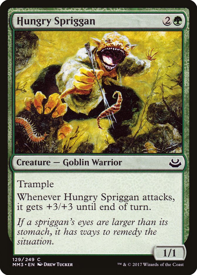 Hungry Spriggan [Modern Masters 2017] | Yard's Games Ltd