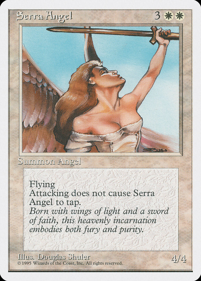 Serra Angel [Fourth Edition] | Yard's Games Ltd