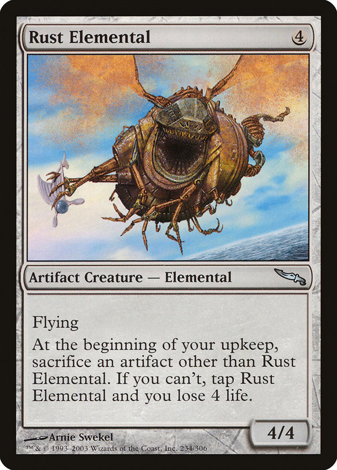 Rust Elemental [Mirrodin] | Yard's Games Ltd