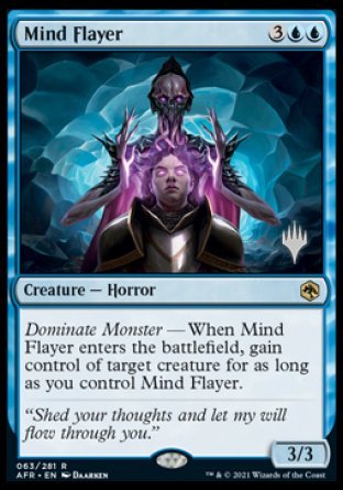 Mind Flayer (Promo Pack) [Dungeons & Dragons: Adventures in the Forgotten Realms Promos] | Yard's Games Ltd