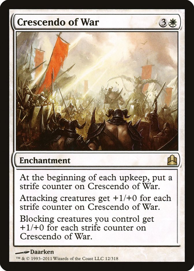 Crescendo of War [Commander 2011] | Yard's Games Ltd