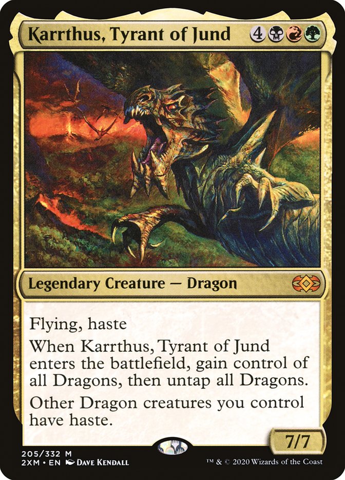 Karrthus, Tyrant of Jund [Double Masters] | Yard's Games Ltd