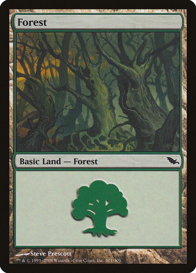 Forest (301) [Shadowmoor] | Yard's Games Ltd