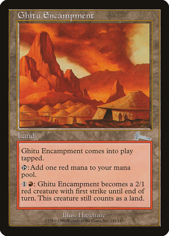 Ghitu Encampment [Urza's Legacy] | Yard's Games Ltd