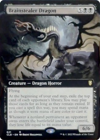 Brainstealer Dragon (Extended Art) [Commander Legends: Battle for Baldur's Gate] | Yard's Games Ltd