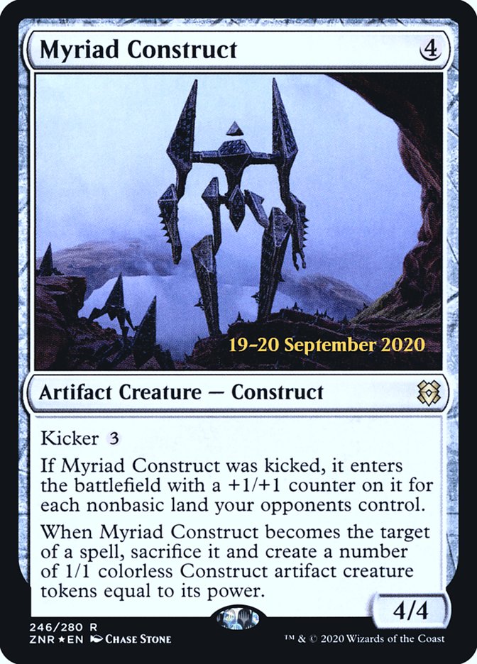 Myriad Construct [Zendikar Rising Prerelease Promos] | Yard's Games Ltd