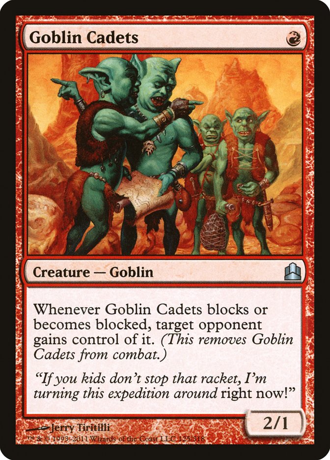 Goblin Cadets [Commander 2011] | Yard's Games Ltd