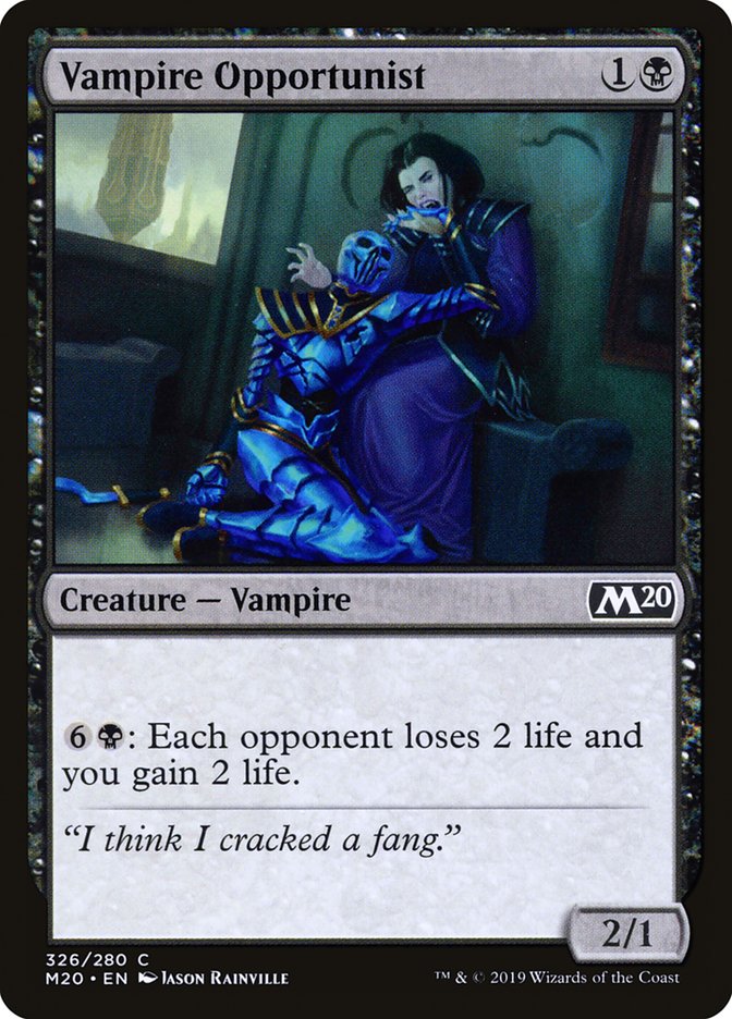 Vampire Opportunist [Core Set 2020] | Yard's Games Ltd