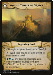 Hadana's Climb // Winged Temple of Orazca [Rivals of Ixalan] | Yard's Games Ltd