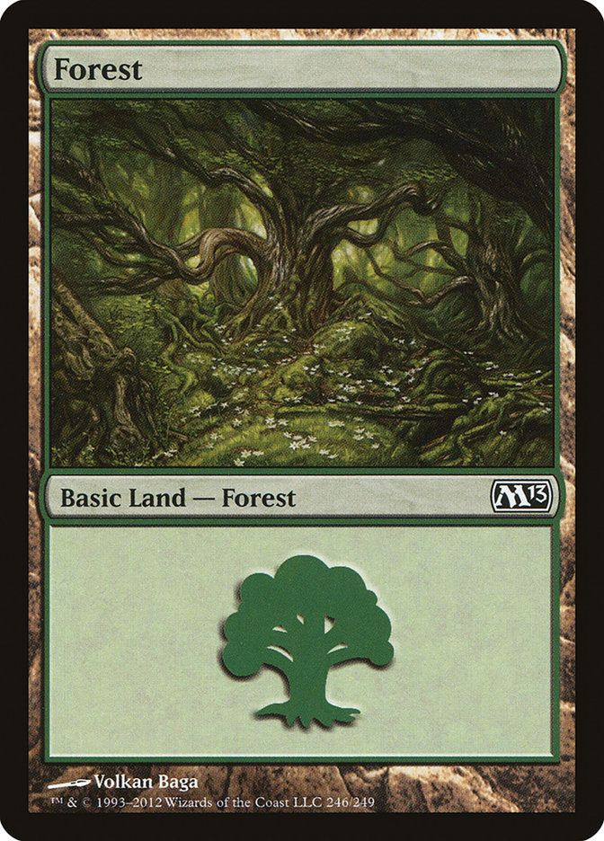 Forest (246) [Magic 2013] | Yard's Games Ltd