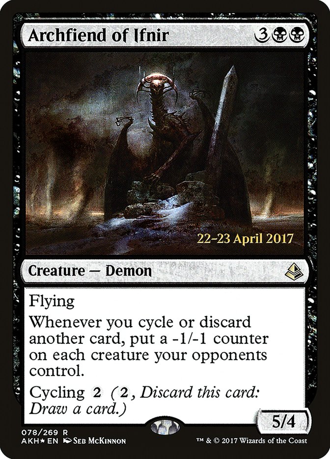 Archfiend of Ifnir [Amonkhet Prerelease Promos] | Yard's Games Ltd