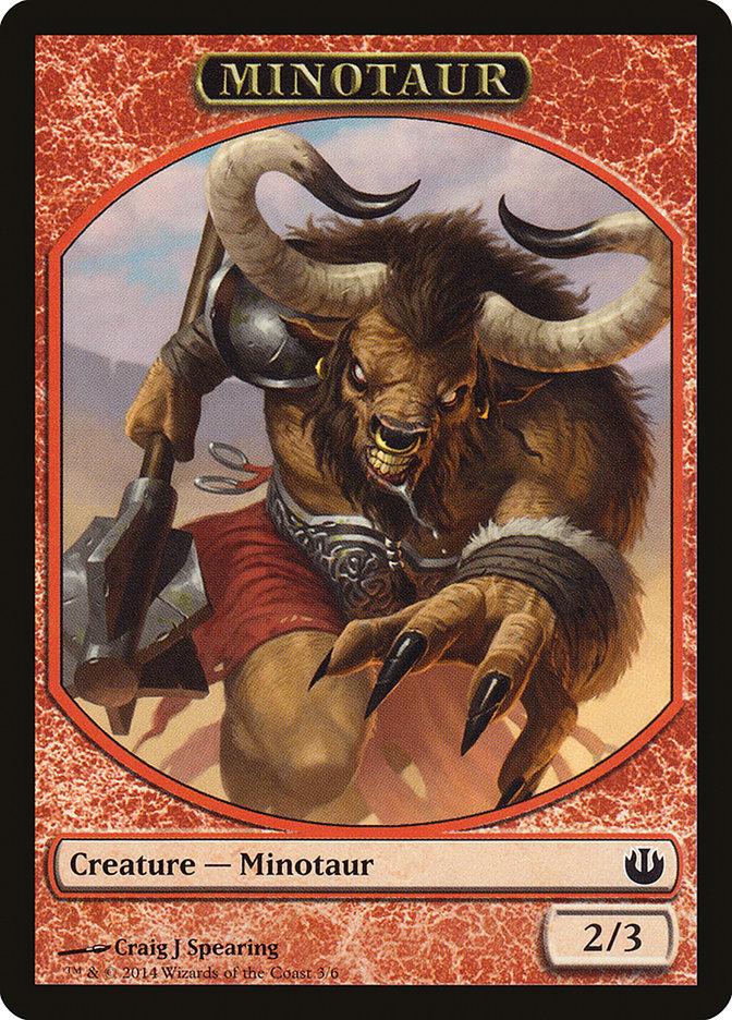 Minotaur Token [Journey into Nyx Tokens] | Yard's Games Ltd