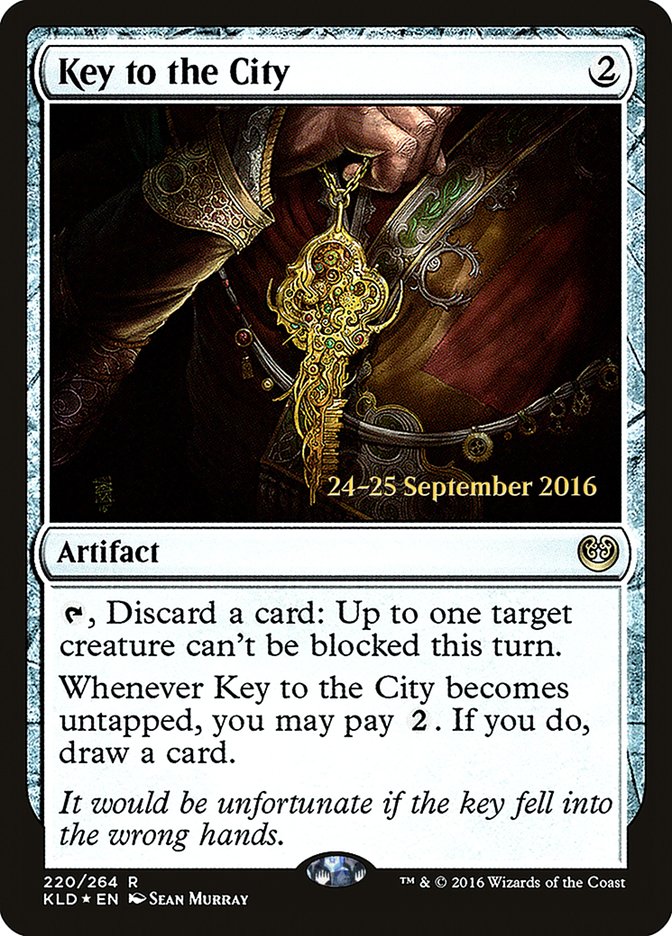 Key to the City [Kaladesh Prerelease Promos] | Yard's Games Ltd