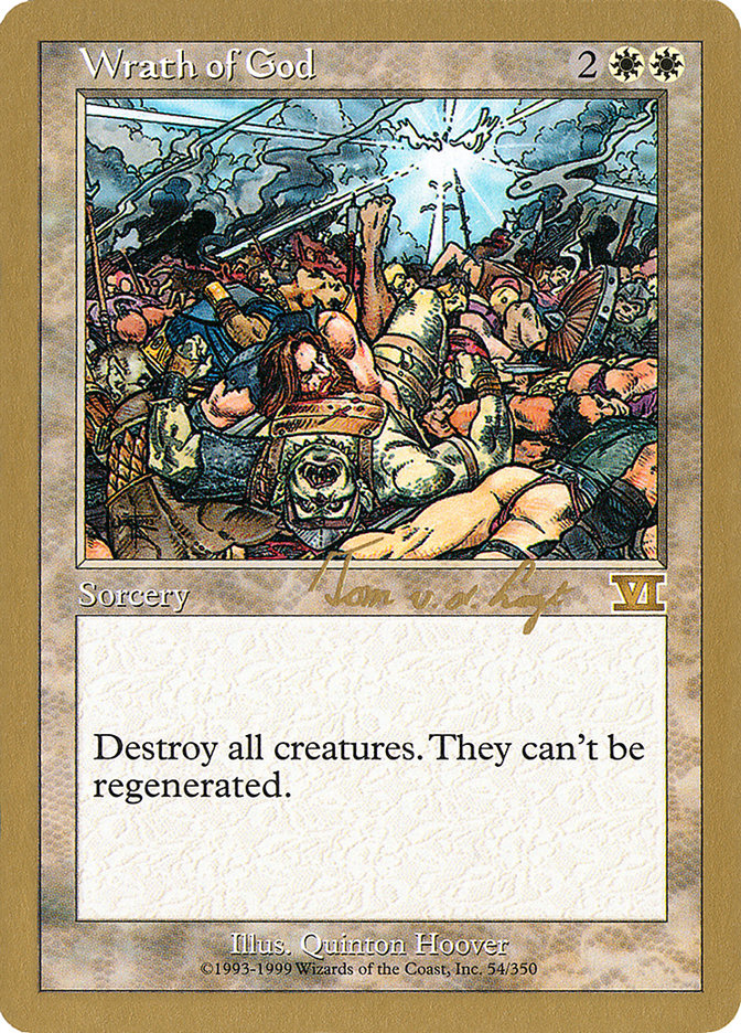 Wrath of God (Tom van de Logt) [World Championship Decks 2000] | Yard's Games Ltd