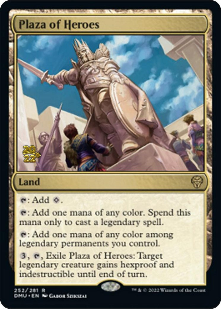 Plaza of Heroes [Dominaria United Prerelease Promos] | Yard's Games Ltd