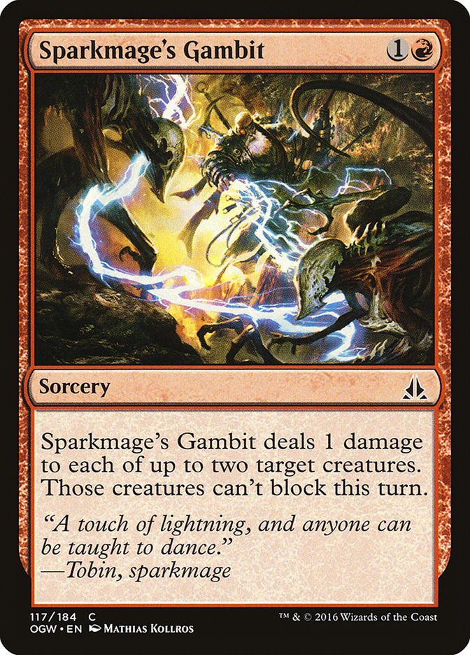 Sparkmage's Gambit [Oath of the Gatewatch] | Yard's Games Ltd