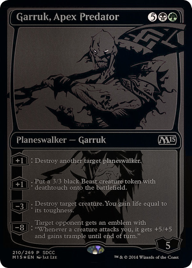 Garruk, Apex Predator [San Diego Comic-Con 2014] | Yard's Games Ltd