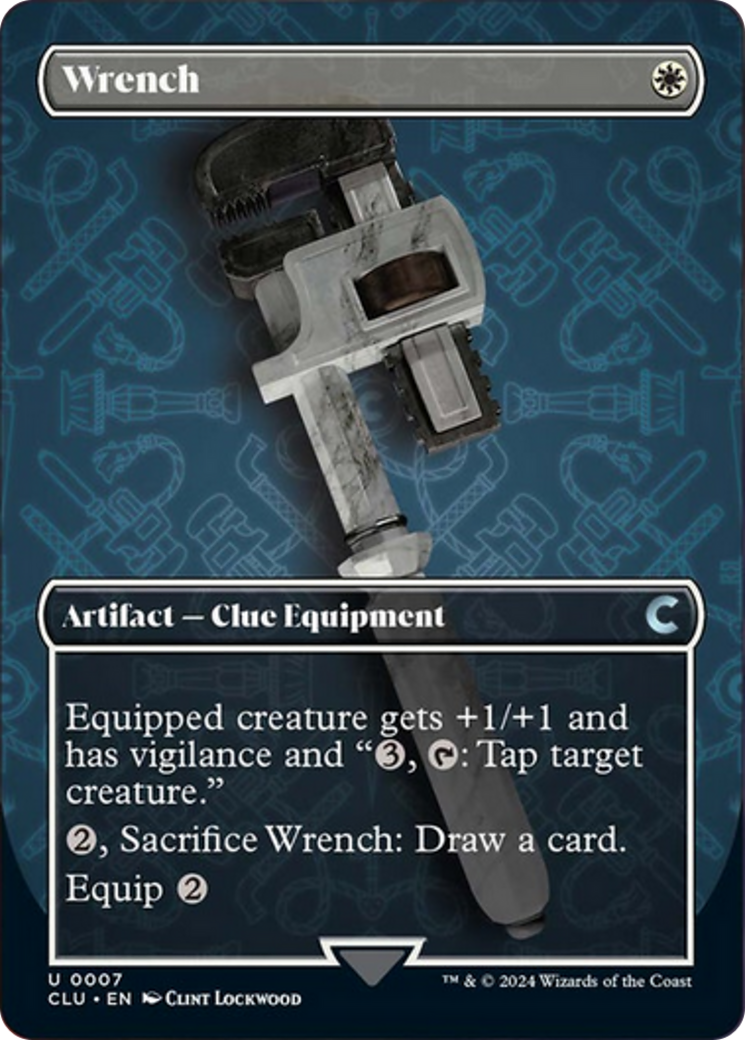 Wrench (Borderless) [Ravnica: Clue Edition] | Yard's Games Ltd