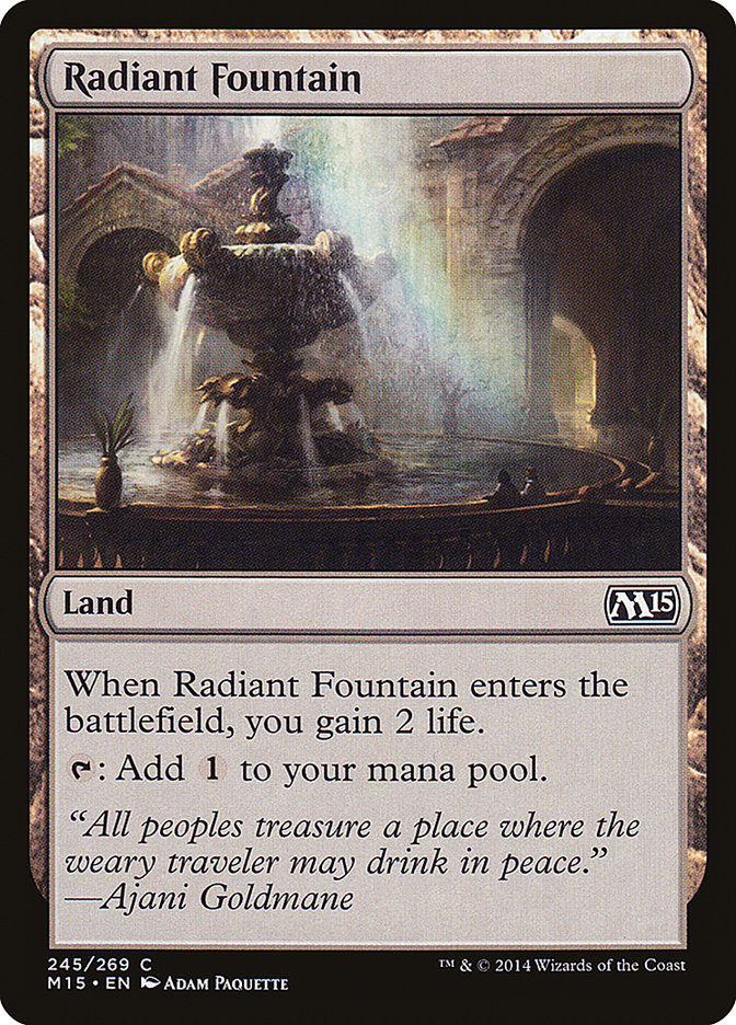 Radiant Fountain [Magic 2015] | Yard's Games Ltd