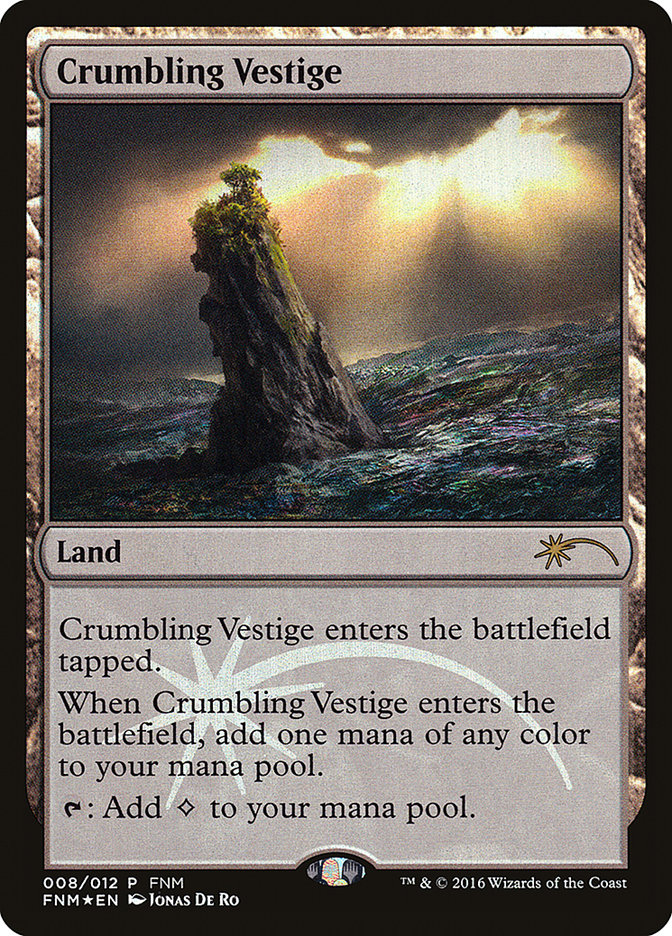 Crumbling Vestige [Friday Night Magic 2016] | Yard's Games Ltd