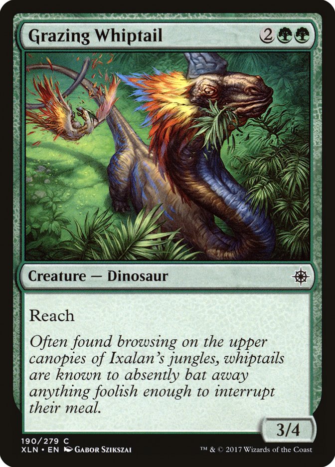 Grazing Whiptail [Ixalan] | Yard's Games Ltd