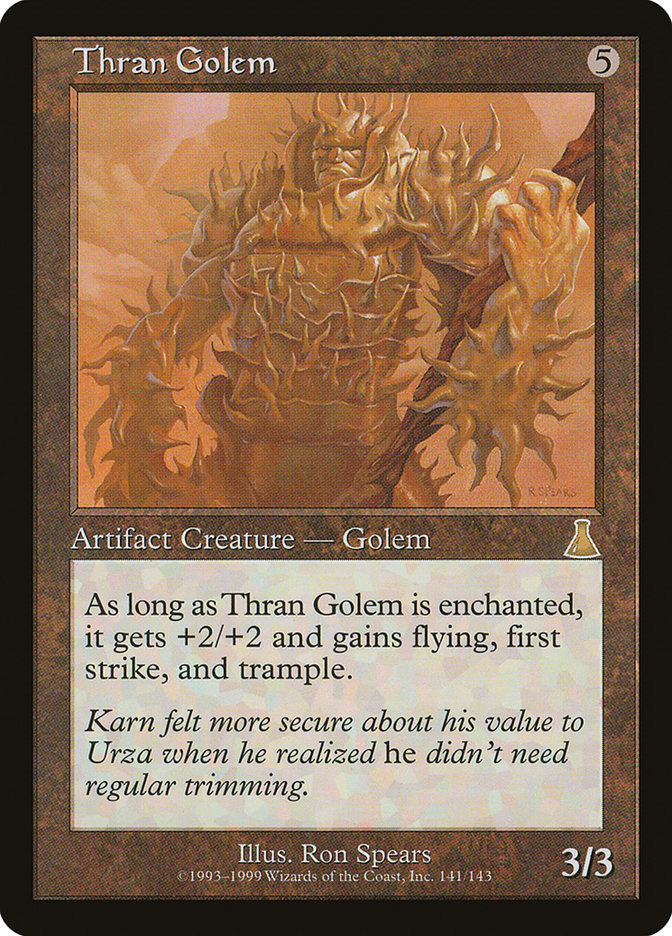 Thran Golem [Urza's Destiny] | Yard's Games Ltd