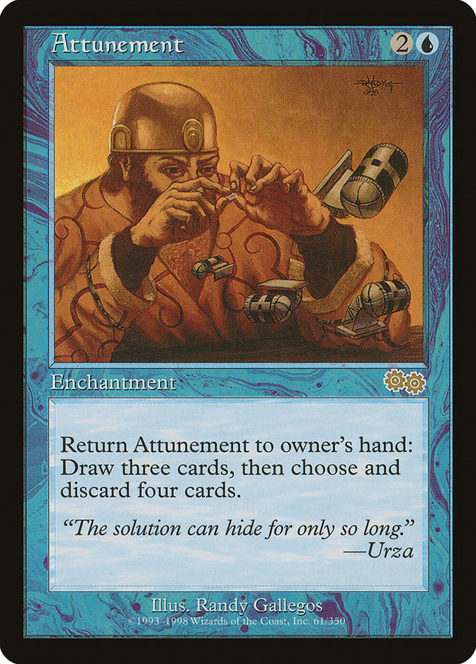 Attunement [Urza's Saga] | Yard's Games Ltd