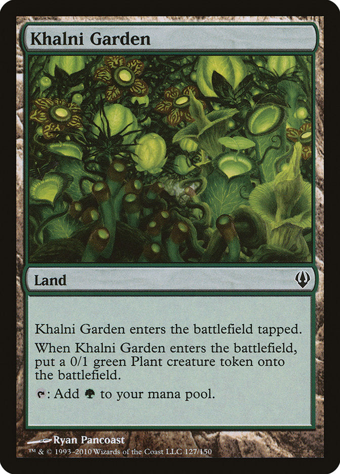 Khalni Garden [Archenemy] | Yard's Games Ltd