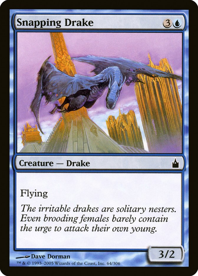 Snapping Drake [Ravnica: City of Guilds] | Yard's Games Ltd