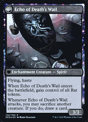 Tribute to Horobi // Echo of Death's Wail [Kamigawa: Neon Dynasty Prerelease Promos] | Yard's Games Ltd