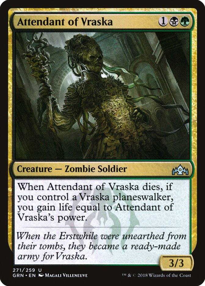 Attendant of Vraska [Guilds of Ravnica] | Yard's Games Ltd