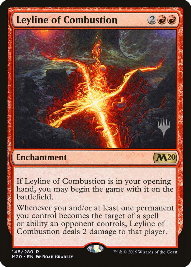 Leyline of Combustion (Promo Pack) [Core Set 2020 Promos] | Yard's Games Ltd