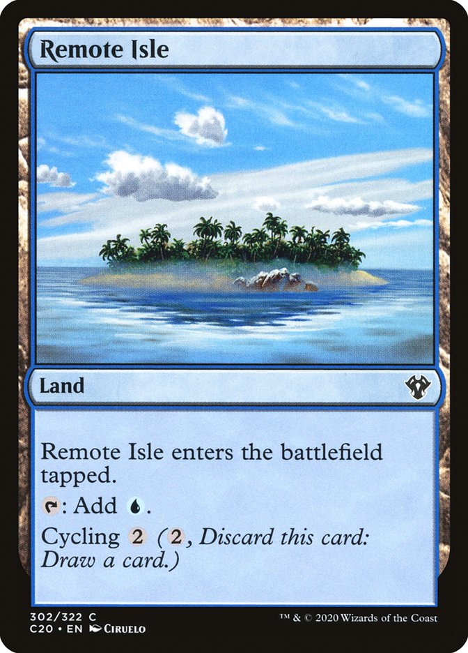 Remote Isle [Commander 2020] | Yard's Games Ltd