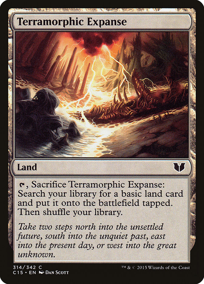 Terramorphic Expanse [Commander 2015] | Yard's Games Ltd