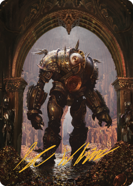 Marut Art Card (Gold-Stamped Signature) [Commander Legends: Battle for Baldur's Gate Art Series] | Yard's Games Ltd