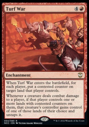 Turf War (Promo Pack) [Streets of New Capenna Commander Promos] | Yard's Games Ltd