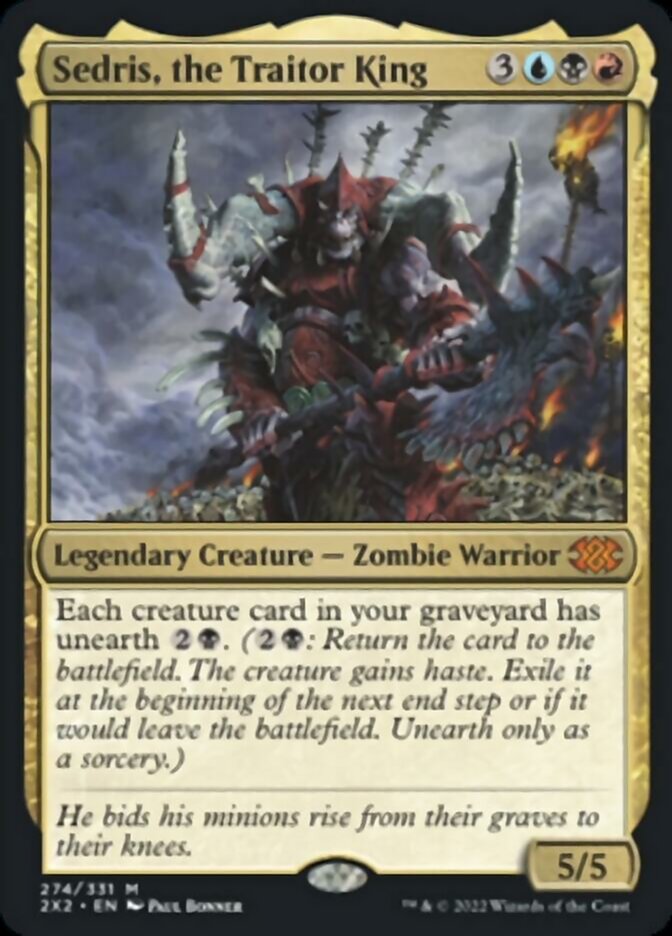 Sedris, the Traitor King [Double Masters 2022] | Yard's Games Ltd