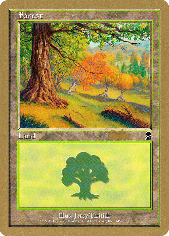 Forest (Brian Kibler) [World Championship Decks 2002] | Yard's Games Ltd